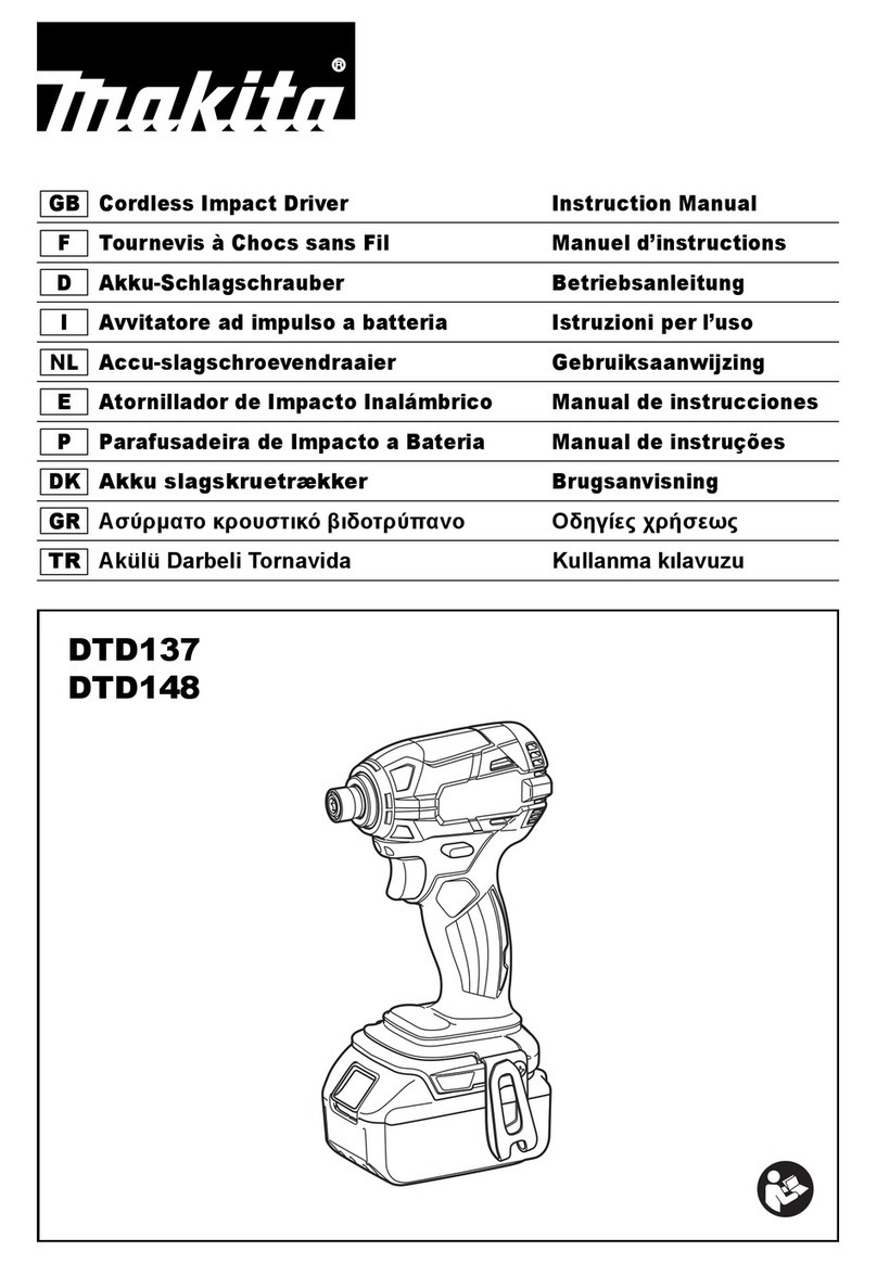 Makita DTD137 instruction manual