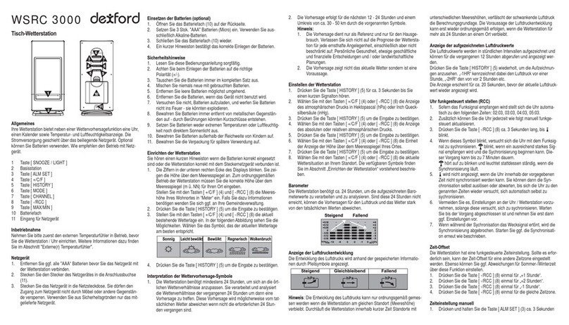 dexfrod WSRC 3000 manual dexfrod WSRC 3000 manual