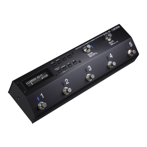BOSSCO ES-5 User manual