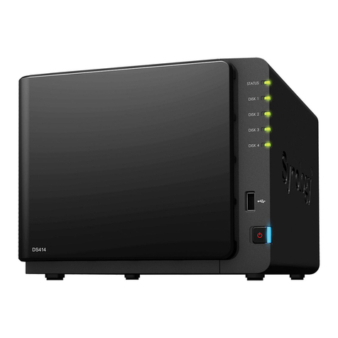 Synology DiskStation DS414 User manual Synology DiskStation DS414 User manual