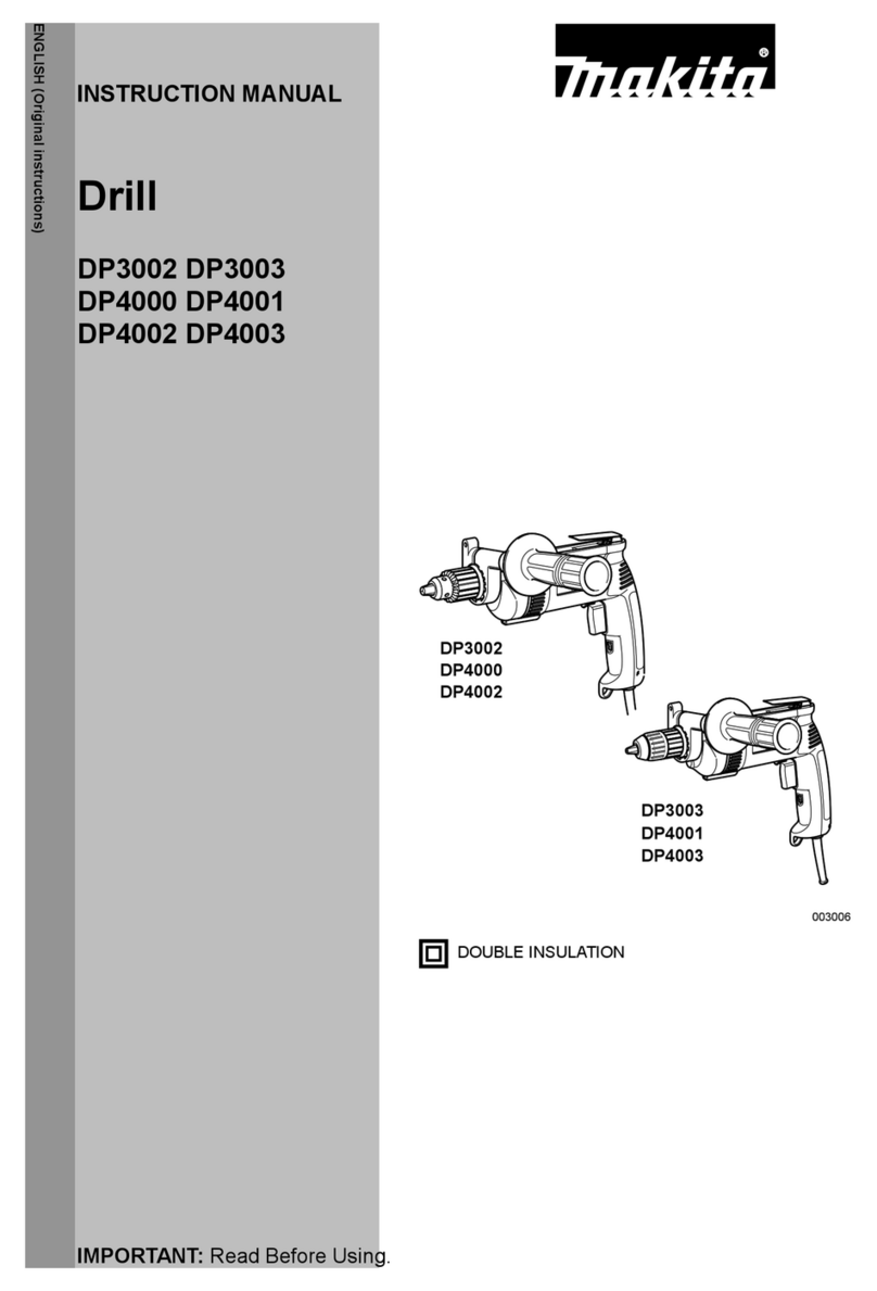 Makita DP3003 User manual