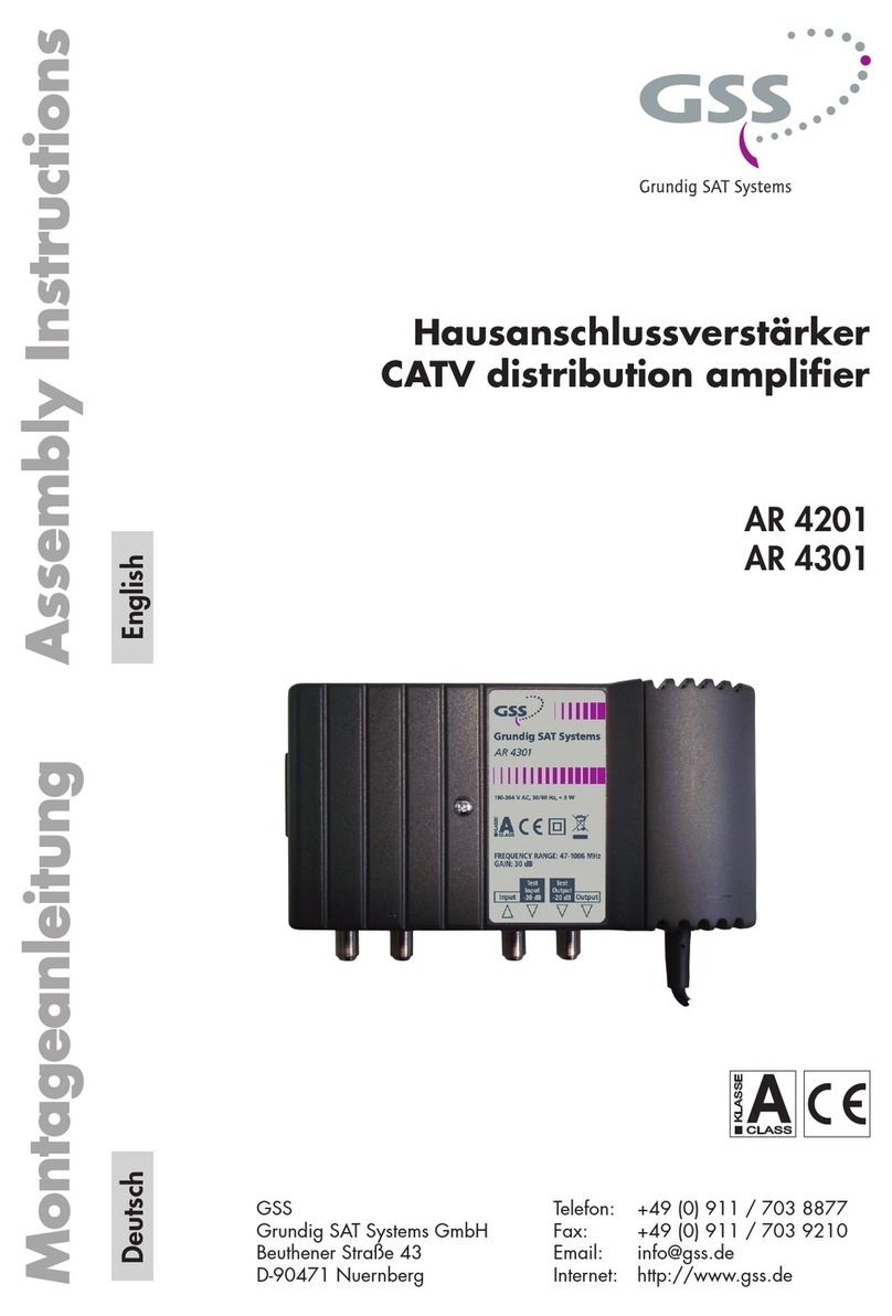 GSS AR 4201 User manual