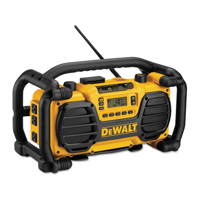 DeWalt DC012 instruction manual