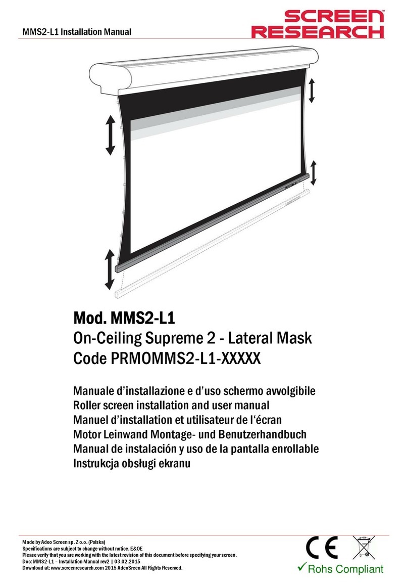 Screen Research MMS2-L1 User manual