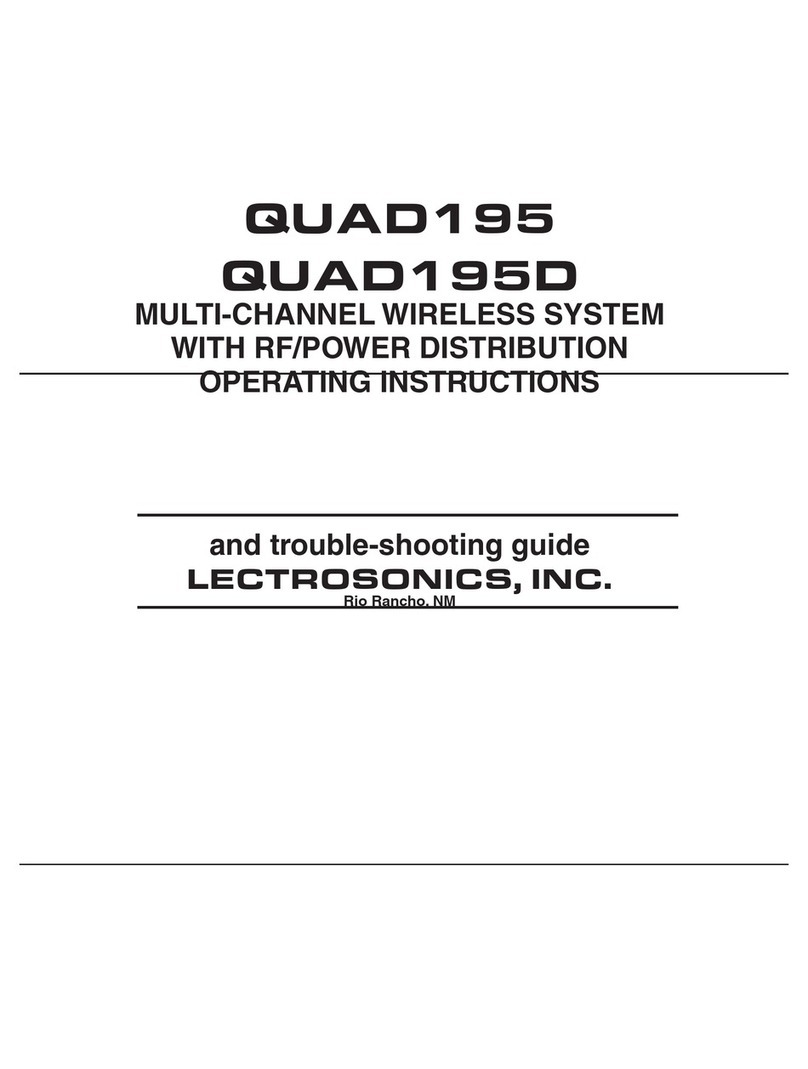 QUAD 195D operating instructions