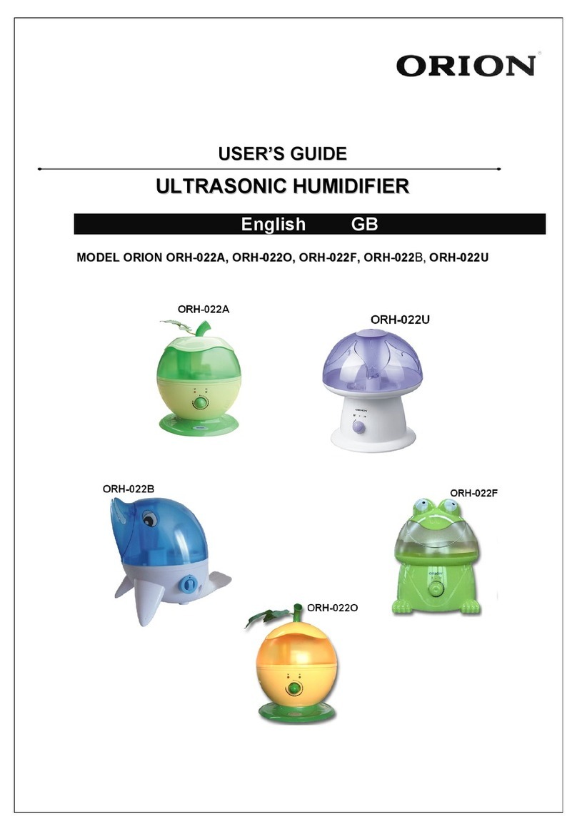 Orion orh-022a user guide