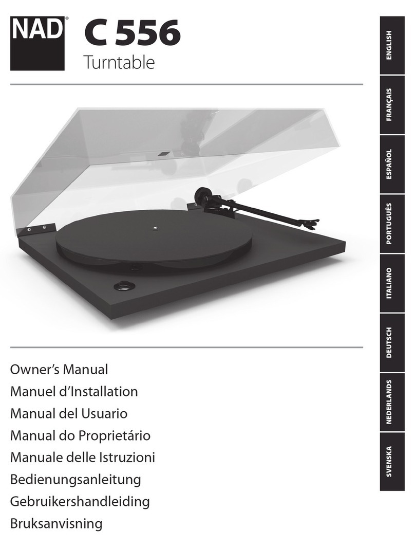 NAD C 556 owner's manual