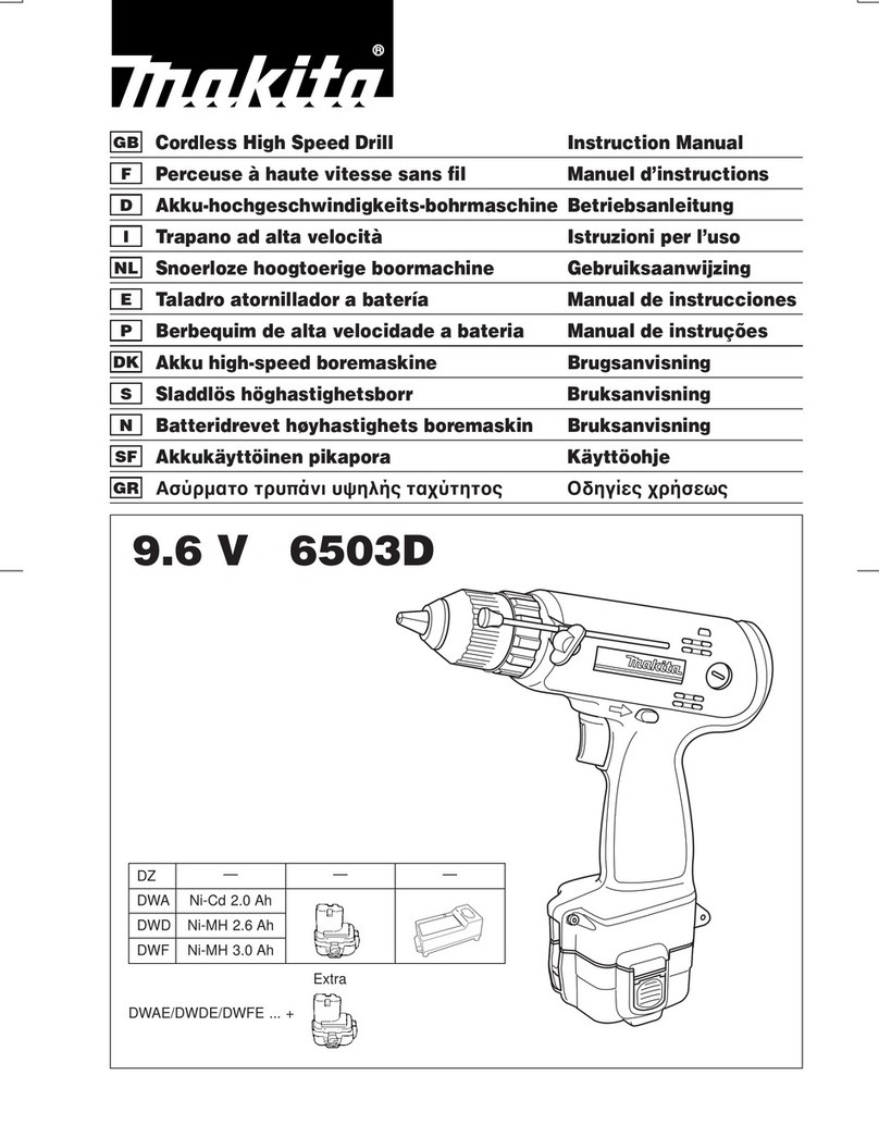 Makita 6503D User manual