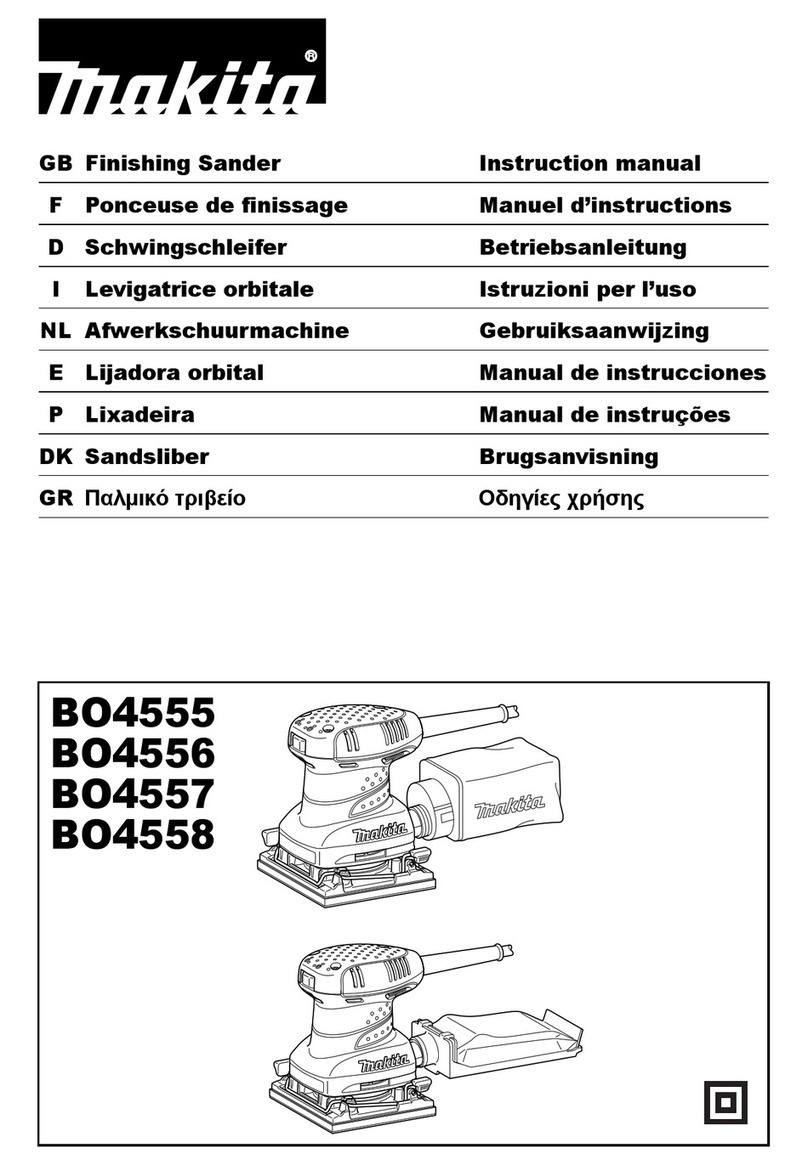 Makita BO4555 User manual