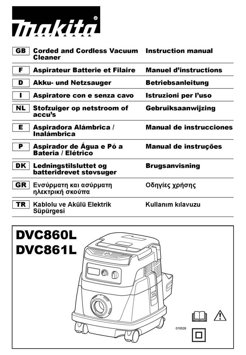 Makita DVC860L User manual Makita DVC860L User manual