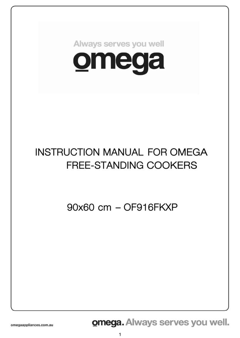 Omega OF916FKXP instruction manual