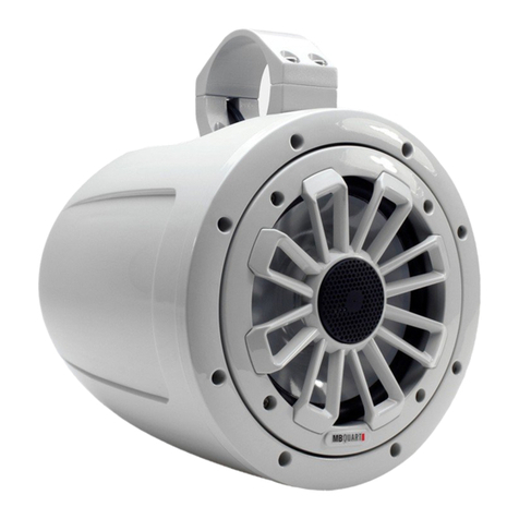 MB QUART NAUTIC NT1-116 Instruction Manual