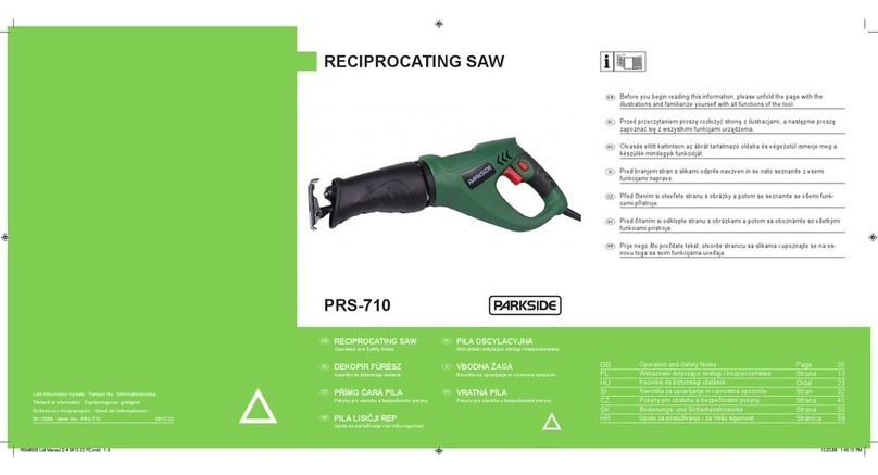 Parkside PRS-710 manual