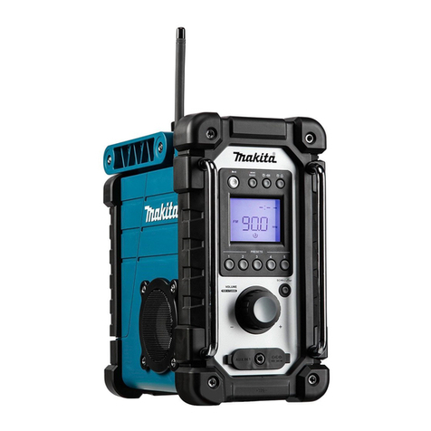 Makita DMR102 User manual