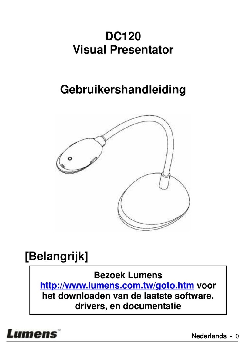 Lumens DC120 User manual