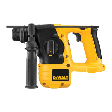 DeWalt DC222 User manual