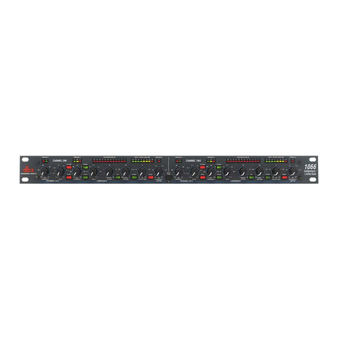 dbx 1066 User manual