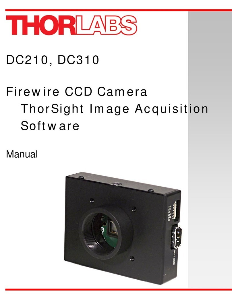 THORLABS DC210 instruction manual
