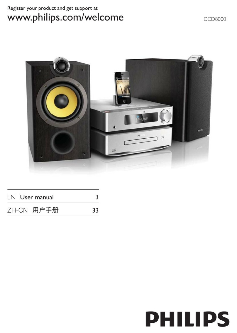 Philips Harmony DCD8000 user manual