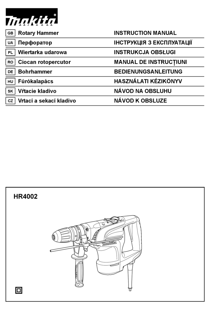 Makita HR4002 instruction manual