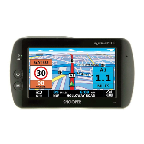 Snooper syrius s600 plus user manual
