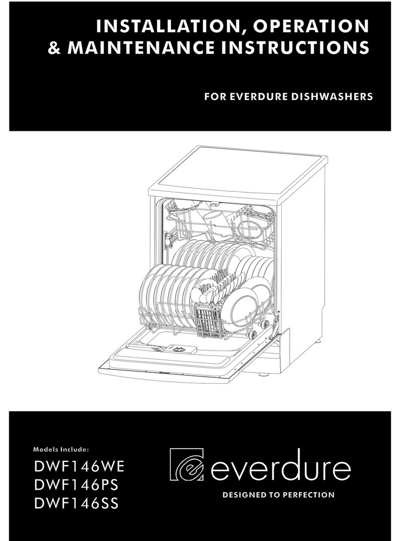 Everdure DWF146PS Installation, operation & maintenance instructions