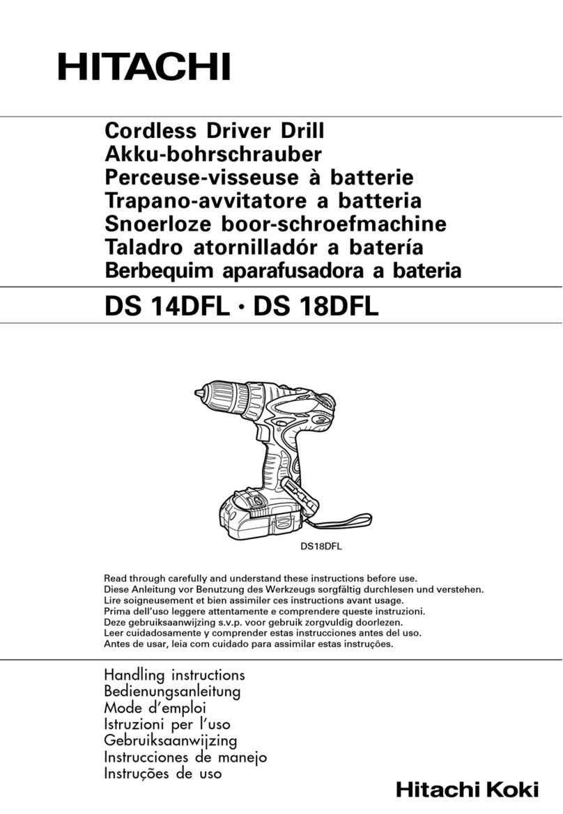 Hitachi DS 14DFL User manual Hitachi DS 14DFL User manual