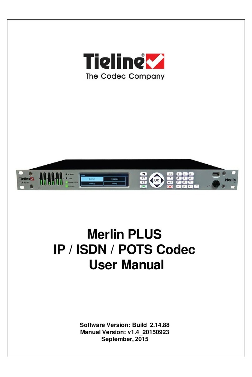 Tieline Merlin PLUS User manual