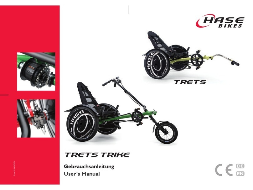 HASE TRETS TRIKE User manual