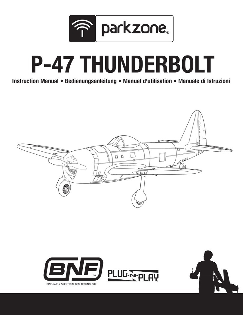 PARKZONE P-47 Thunderbolt User manual