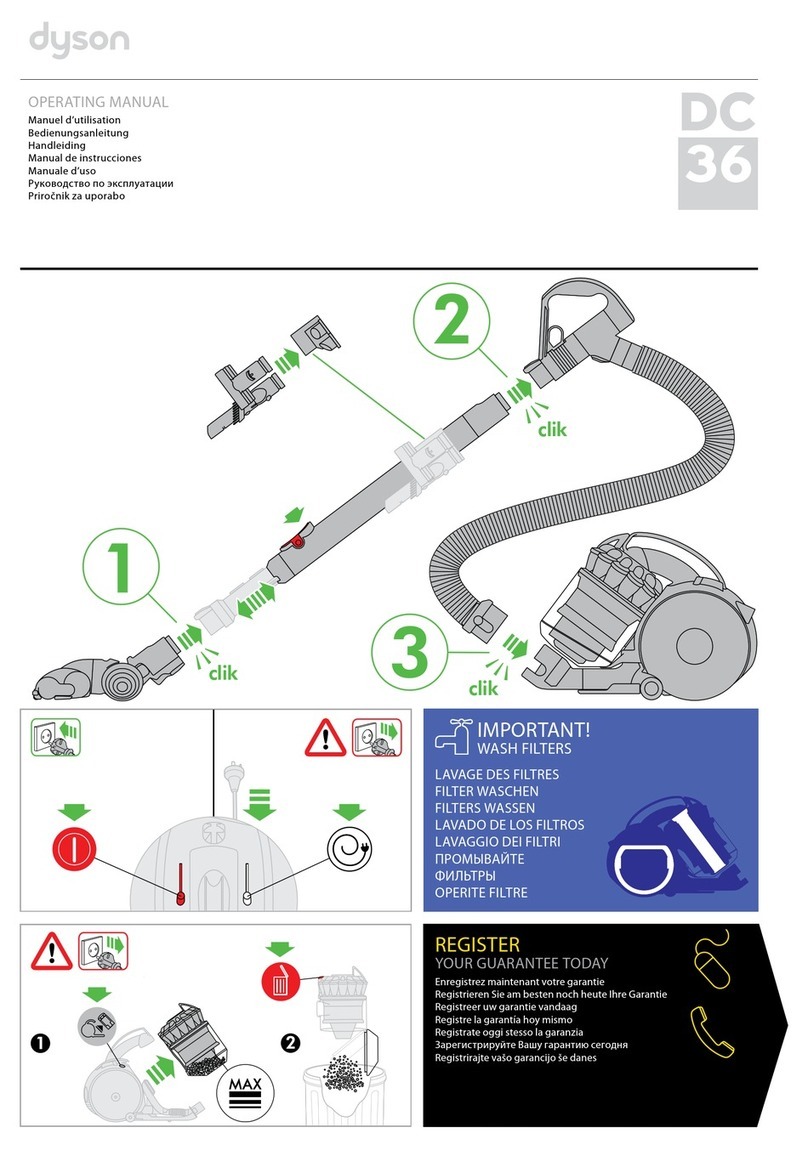 dyso DC36 operating manual