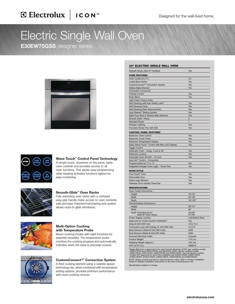 Electrolux E30EW75GSS - 30" Single Electric Wall Oven Installation