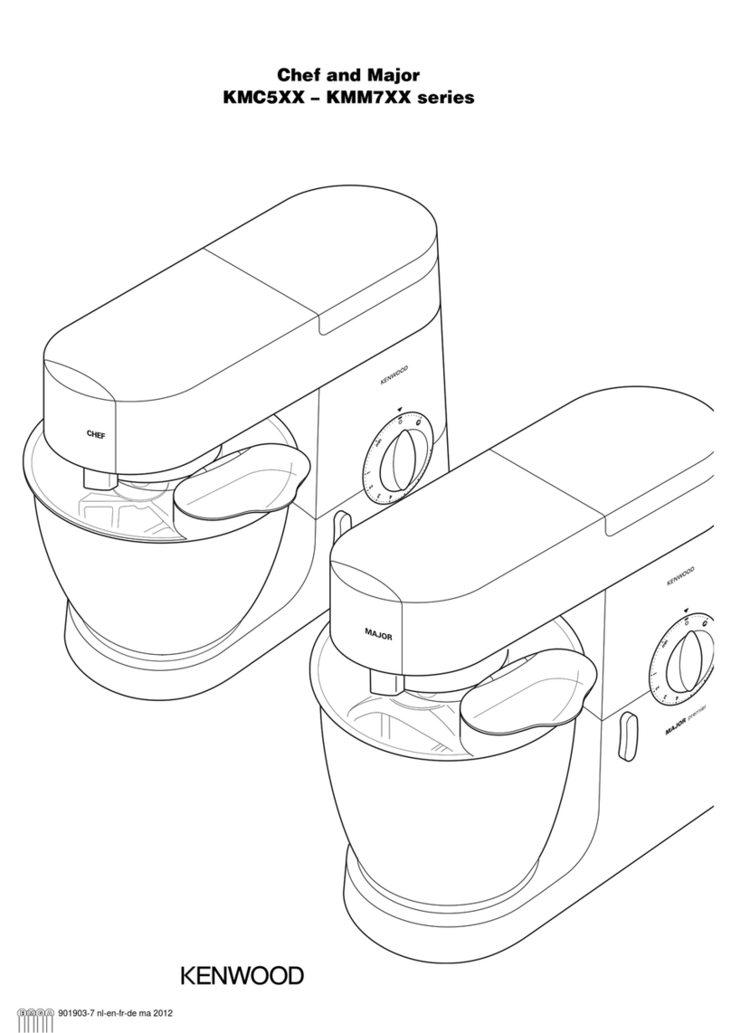 Kenwood Chef KMC5 series User manual