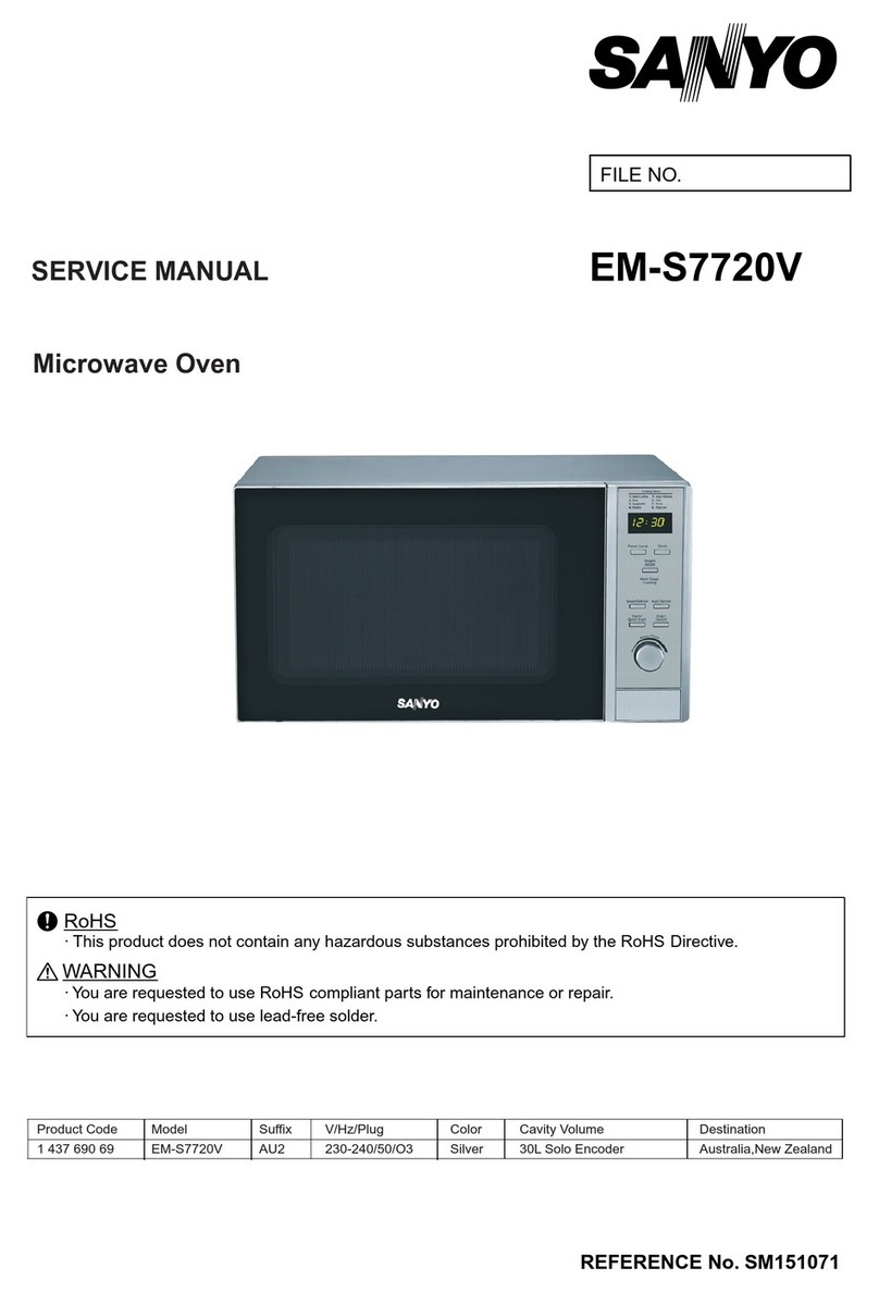 Sanyo EM-S7720V User manual Sanyo EM-S7720V User manual