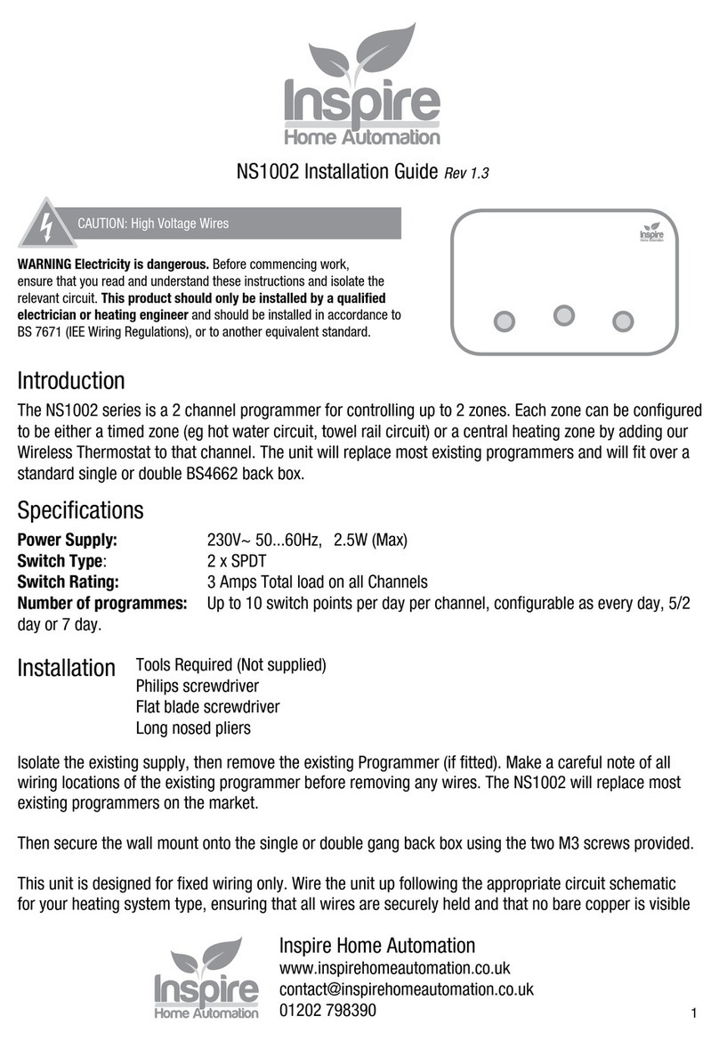 Inspire NS1002 User manual