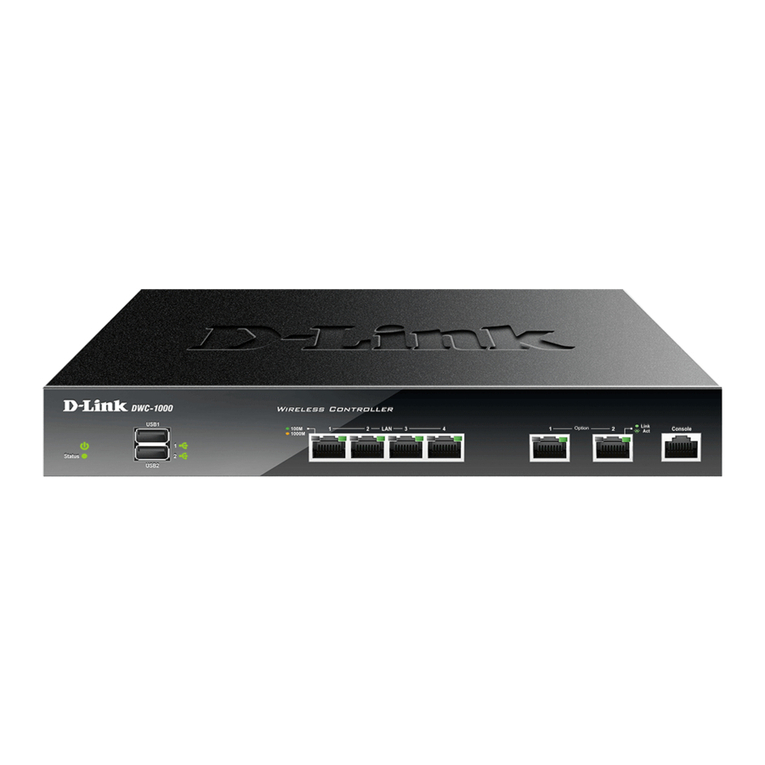 D-Link DWC-1000 User manual D-Link DWC-1000 User manual