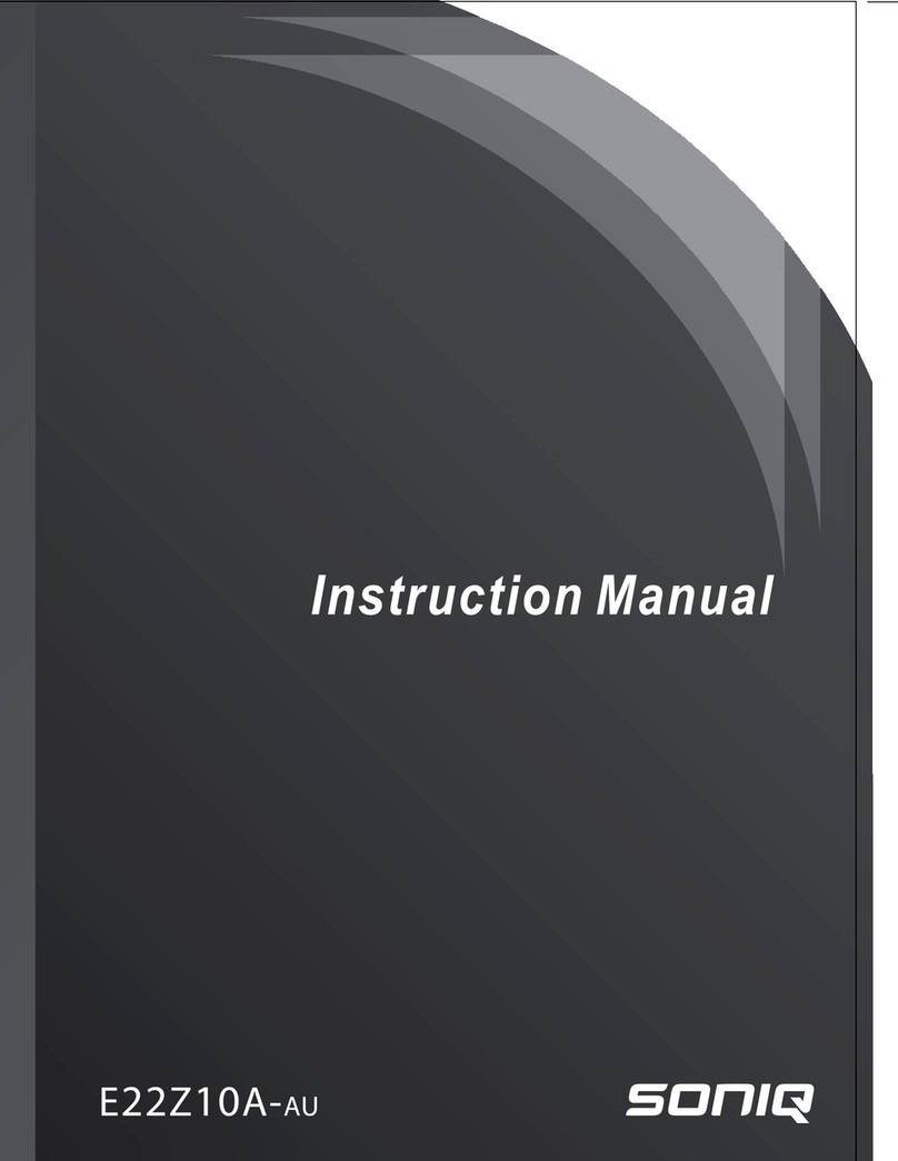 SONIQ E22Z10A-AU User manual