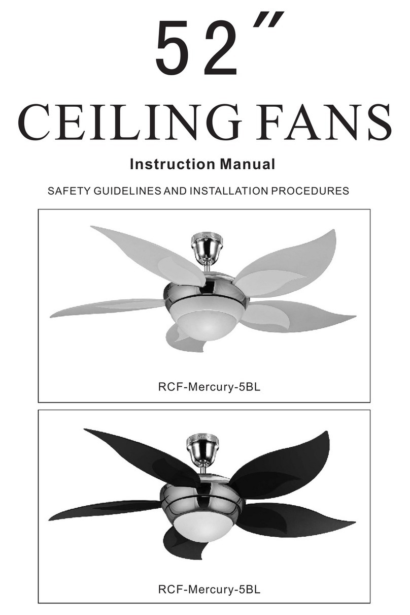 Rubine RCF-Mercury-5BL instruction manual
