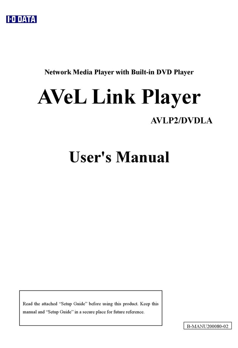 I-O DATA AVeL Link AVLP2/DVDLA User manual