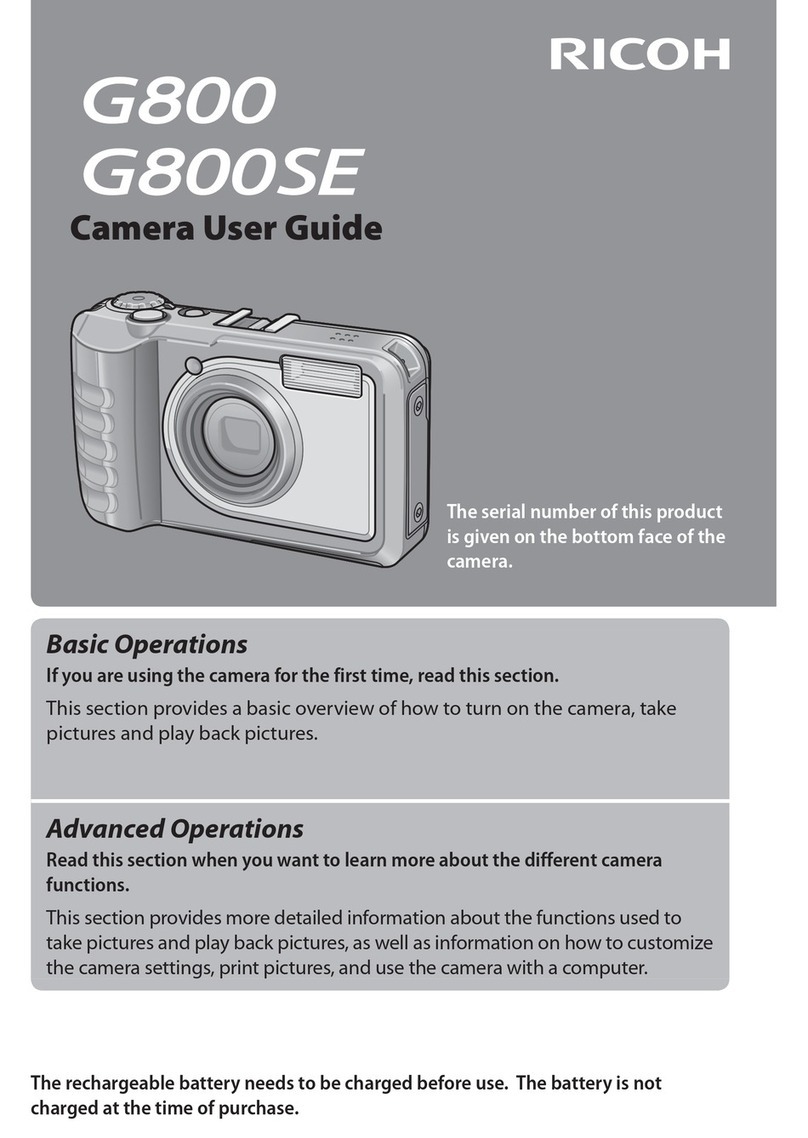 Ricoh G800 User manual