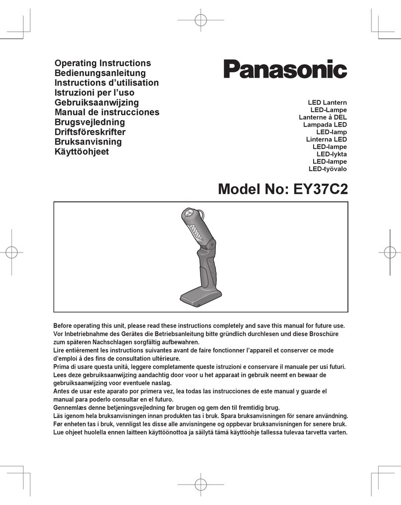 Panasonic EY37C2 operating instructions