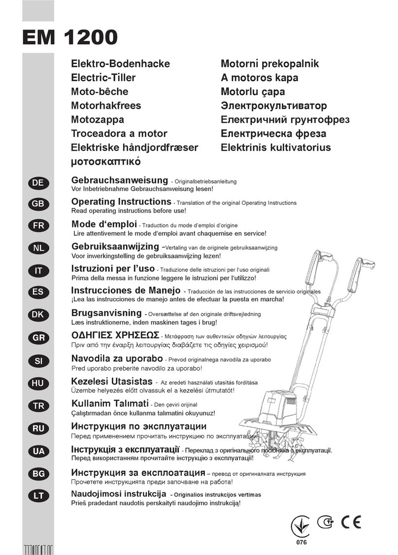 Ikra EM 1200 operating instructions