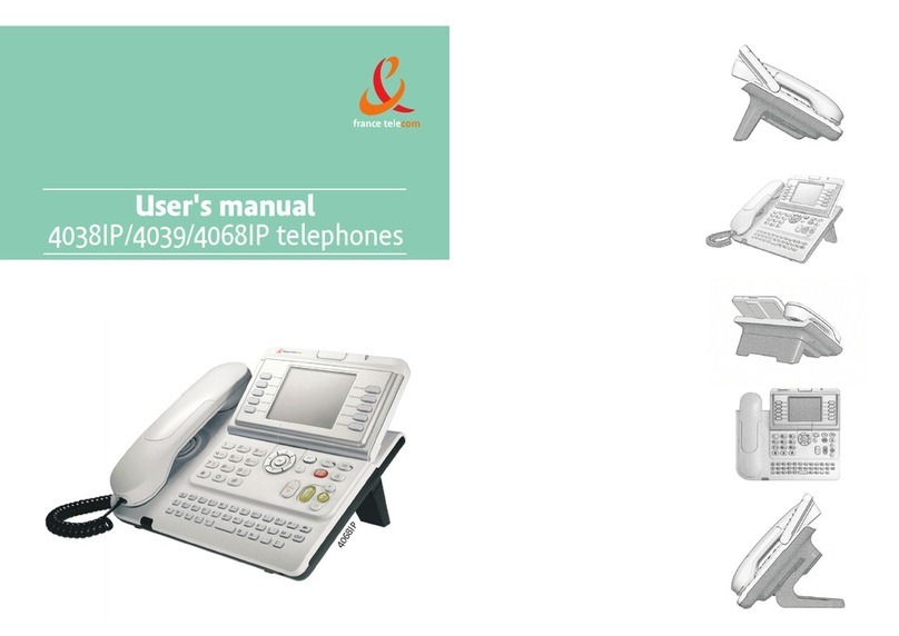 france telecom 4038IP user manual