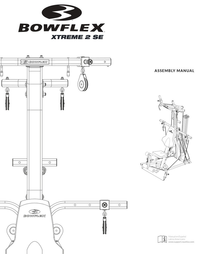 Bowflex Bowflex Xtreme 2 SE Assembly manual