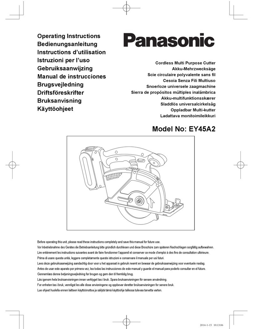 Panasonic EY45A2 operating instructions