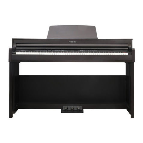 Medeli DP420K owner's manual