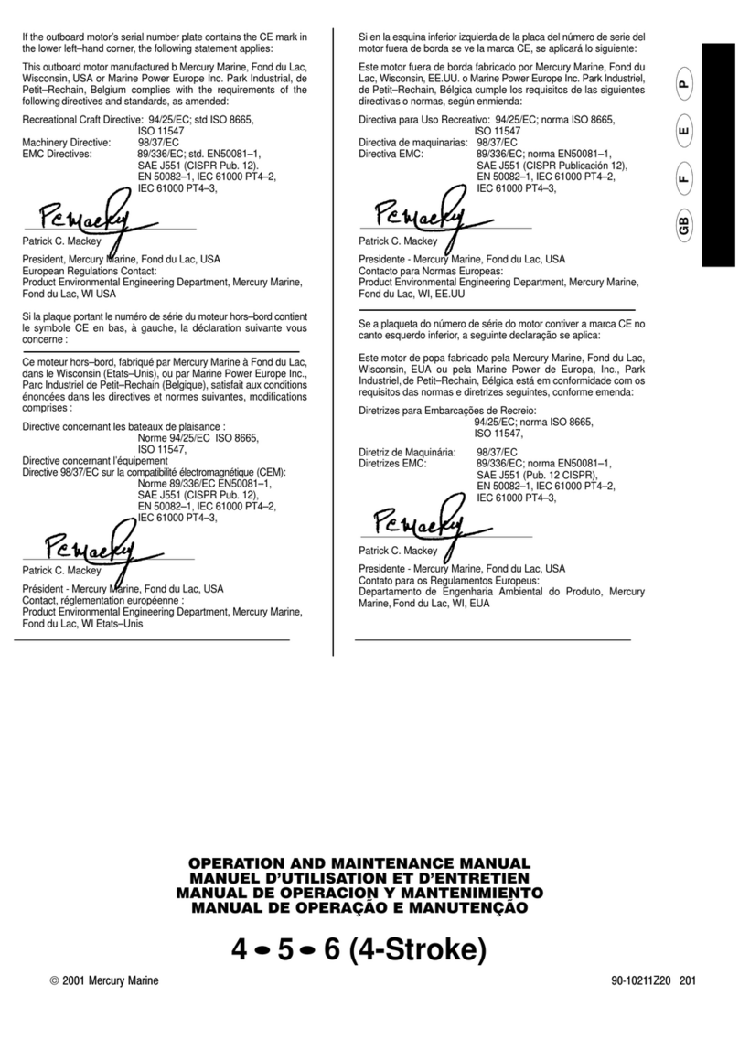 Mercury VesselView 4 User manual
