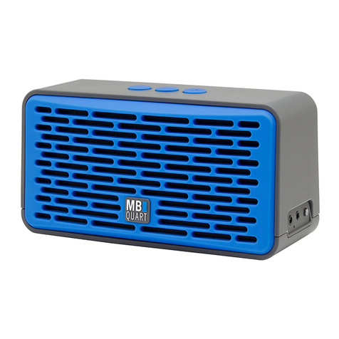 MB QUART QUBFour User manual