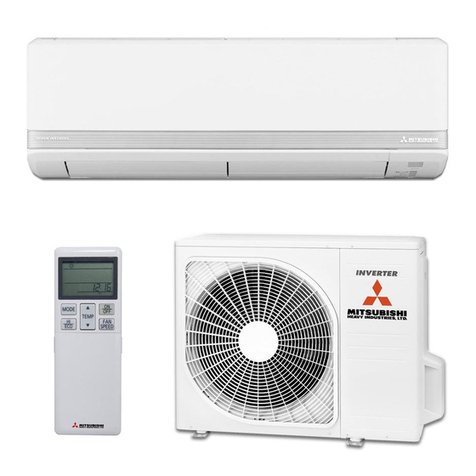 Mitsubishi Heavy Industries SRK20ZMXA-S User manual Mitsubishi Heavy Industries SRK20ZMXA-S User manual