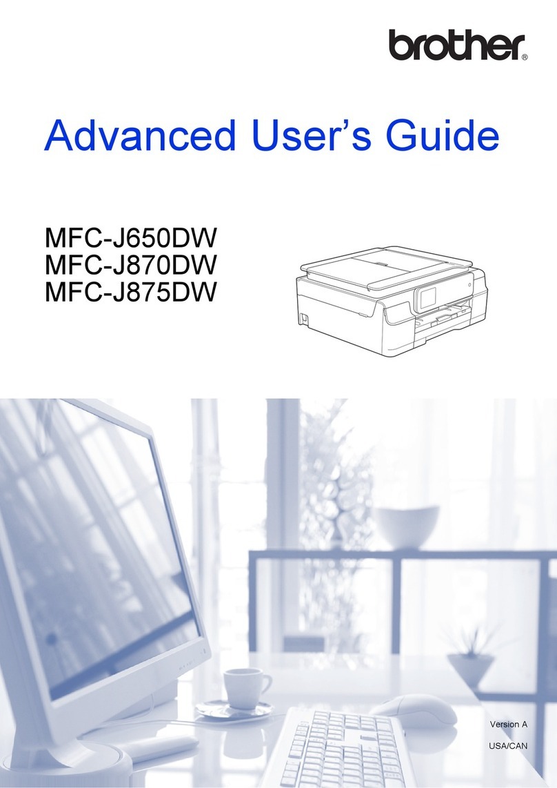 Brother Work Smart MFC-J650dw Assembly instructions